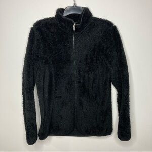 Fila sport teddy bear jacket black size medium